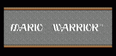 Mario Warrior (Dragon Warrior Hack) [a1] (USA) Nintendo GAME ROM ISO